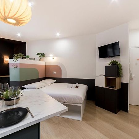 Studio - Proche Metro Ail Lyon Exteriör bild